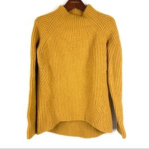 Madewell Northfield Mockneck Wool Blend Sweater